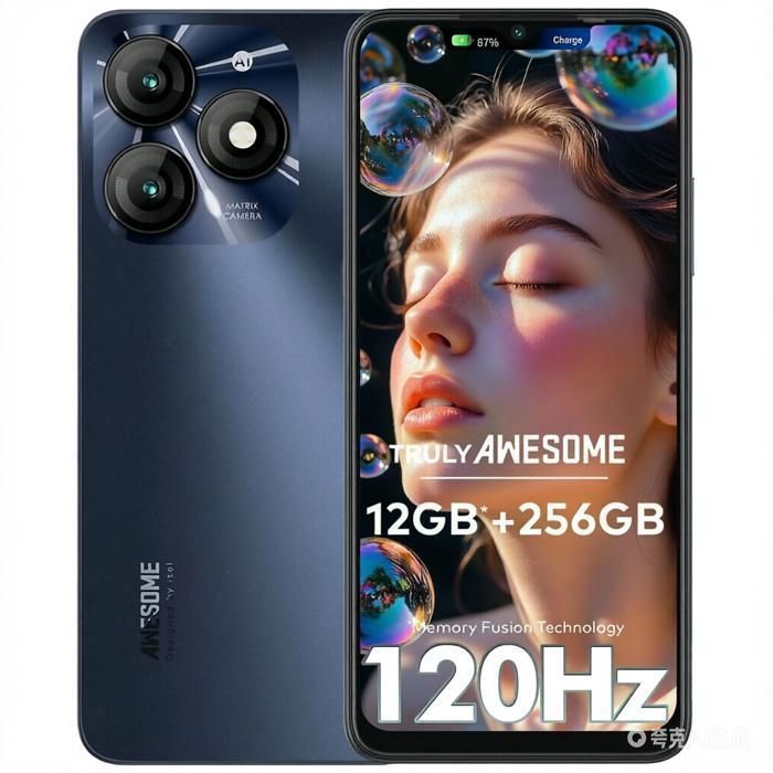 Smartphone 12GB+256GB Schermo da 6,6