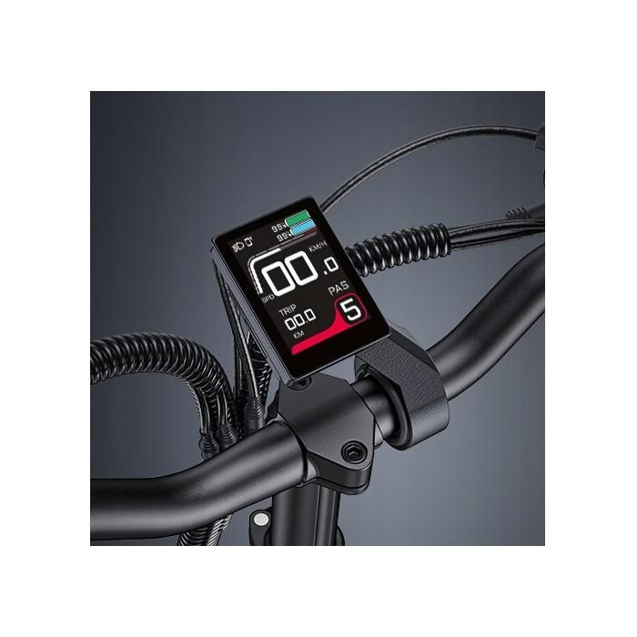 Vélo électrique ENGWE-LE20 , transmission 7 vitesses, 250W, 48v38.4ah, pneus 20 pouces, freins hydrauliques, autonomie 340km-bleu