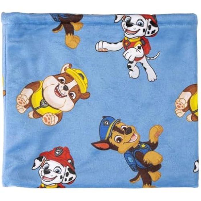 Paw Patrol Braga Cuello de La Patrulla Canina Para Niños Écharpe Tendance, Bleu, Estándar Garçon