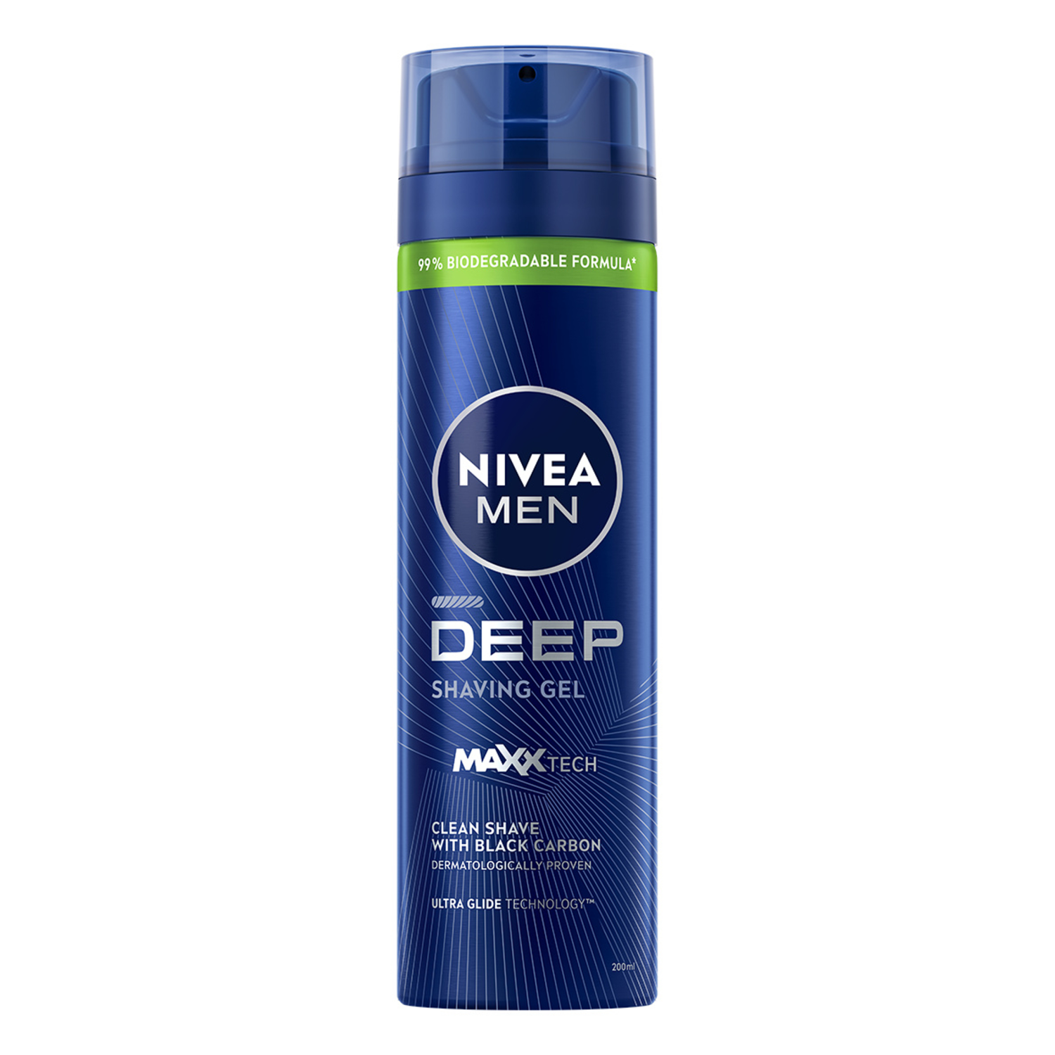 Nivea Men gél na holenie 200 ml Deep Men