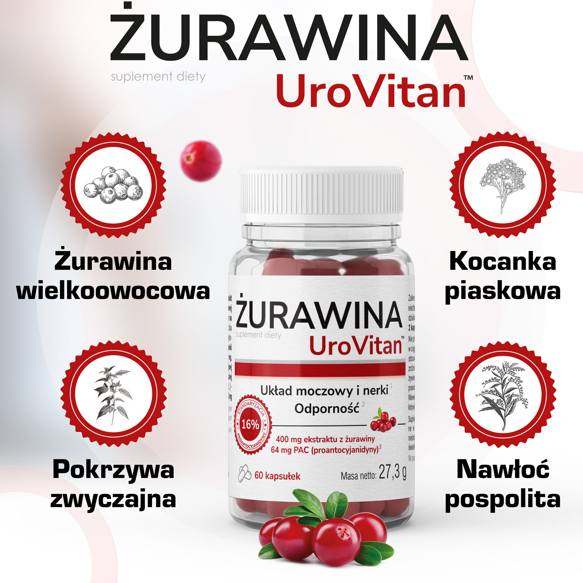 Urovitan Cranberry Home First Aid Kit