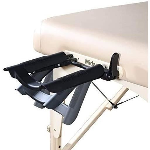 Sofá de masaje portátil Master Massage Del Ray de 76 cm de tamaño grande con estuche de transporte, capacidad: 300 kg, 7.