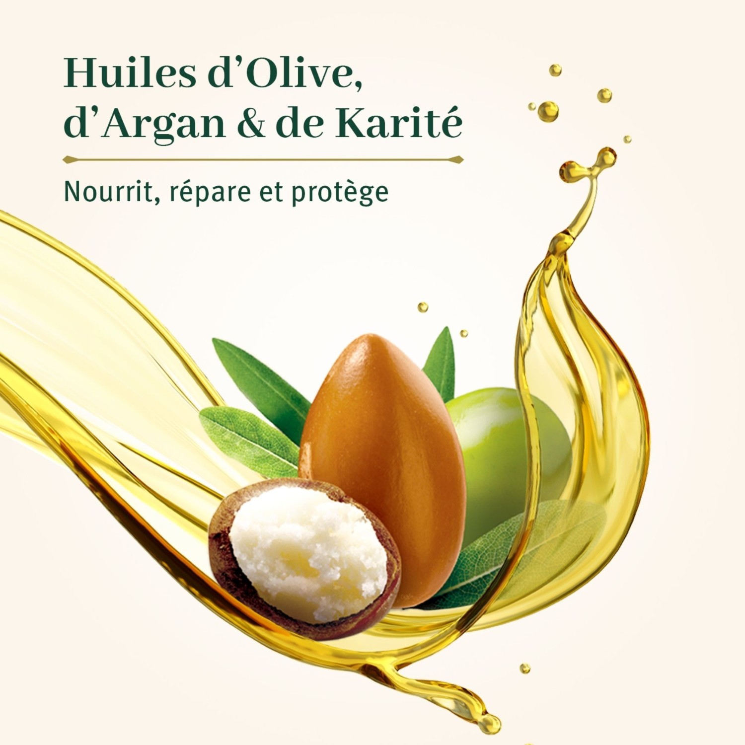 Le Petit Olivier Eco-Recharge Shampooing Crème Soin Nutrition Huiles d'Olive, Karité, Argan