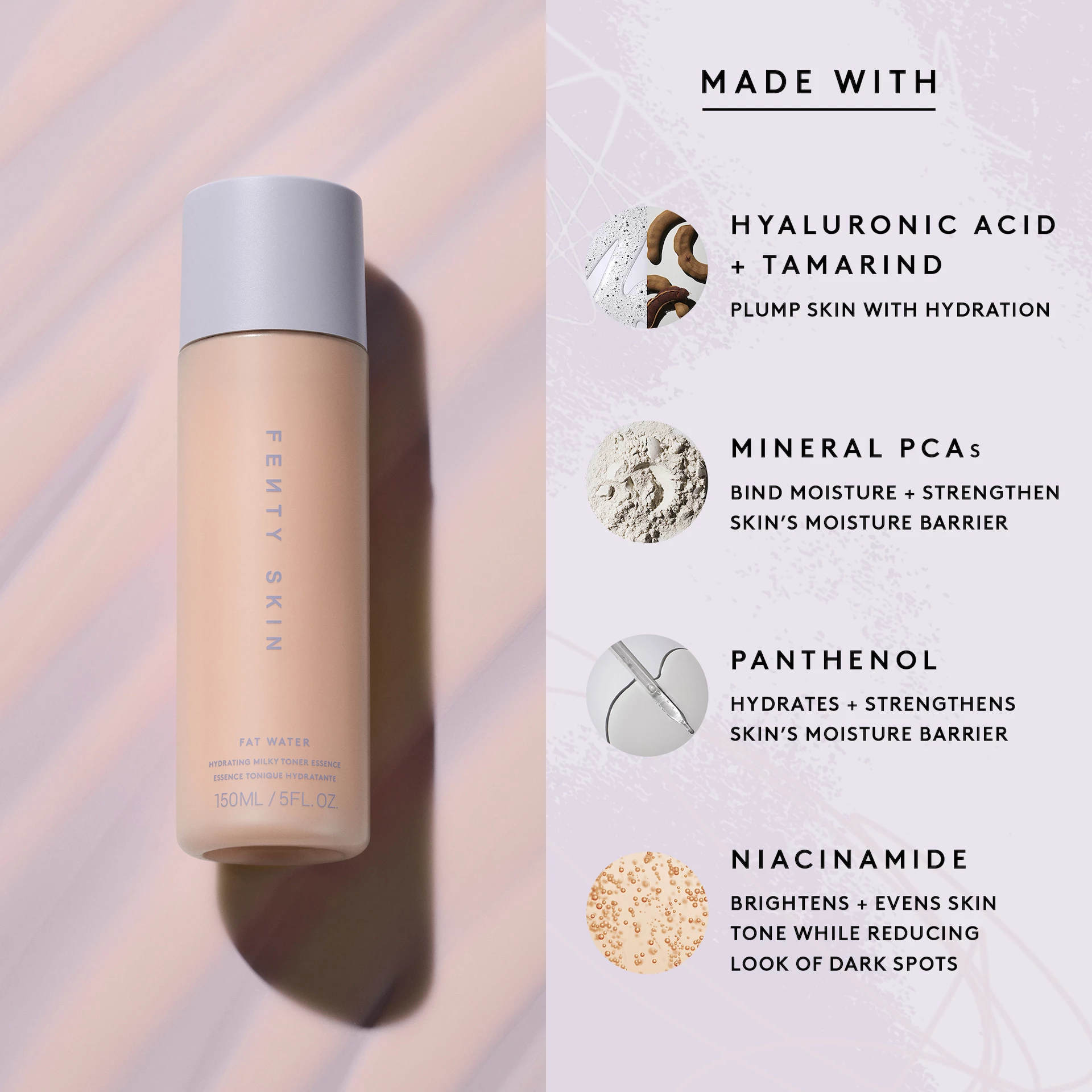 Ενυδατική Λοσιόν Γαλακτώματος με Λιπαρά Νερά 148 ml - Fenty Skin