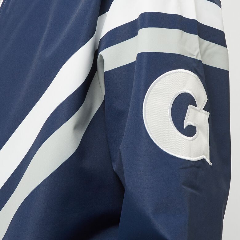 Kurtka rozgrzewkowa NCAA Georgetown University z logo Exploded