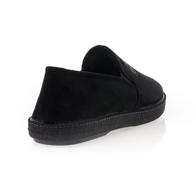 Pantuflas negras para hombre