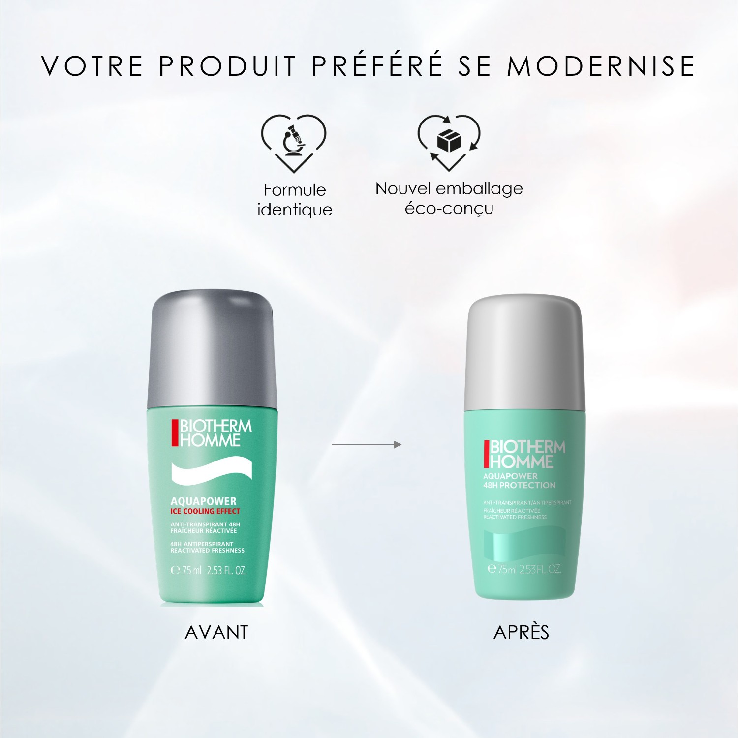 Biotherm Homme Roll-On 48h Protection