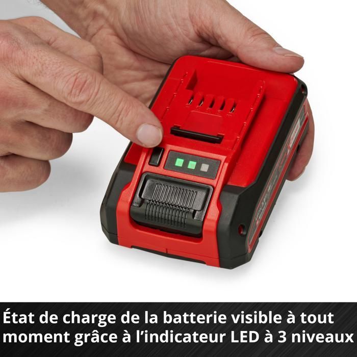 Einhell Starter Kit 4,0 Ah PLUS PXC (1 batterie 18 V 4 Ah PLUS, 1 chargeur 3 A, temps de charge 75 min)