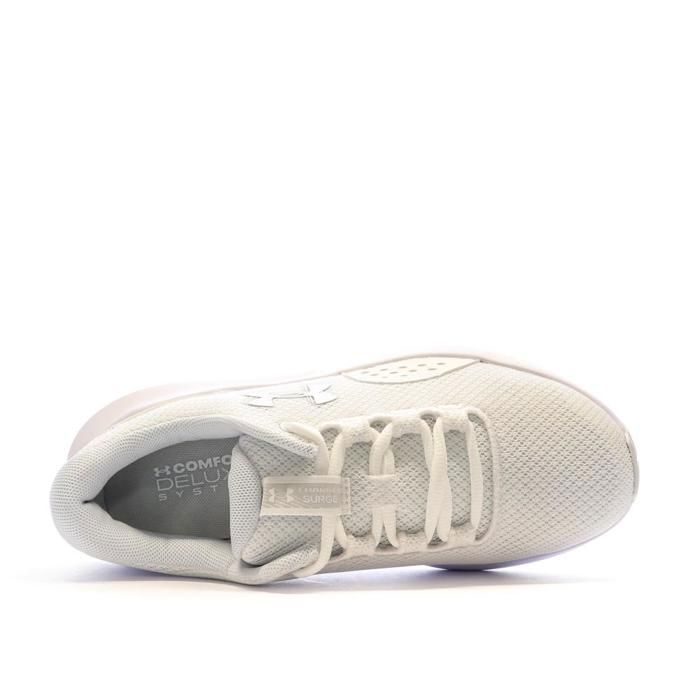 Under Armour Charged Surge 4 hardloopschoenen voor dames, wit
