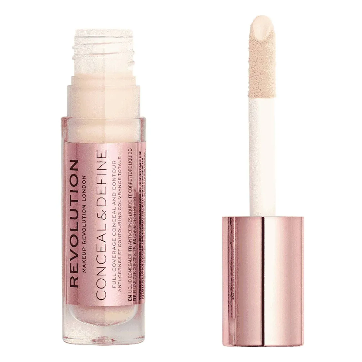 MAKEUP REVOLUTION Conceal & Define Korektor do twarzy C0.3 4ml