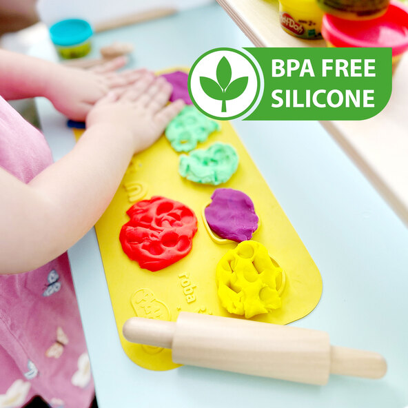 Δημιουργικό τραπέζι παιχνιδιού, roba x Play-Doh, συμπεριλαμβανομένου πηλού μοντελισμού και αξεσουάρ