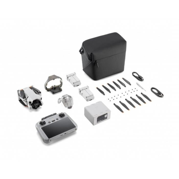 Drone - DJI - Mini 4 Pro Fly More Combo - Fotocamera 4K HDR - Controllo tramite smartphone - Autonomia di volo: 34 minuti