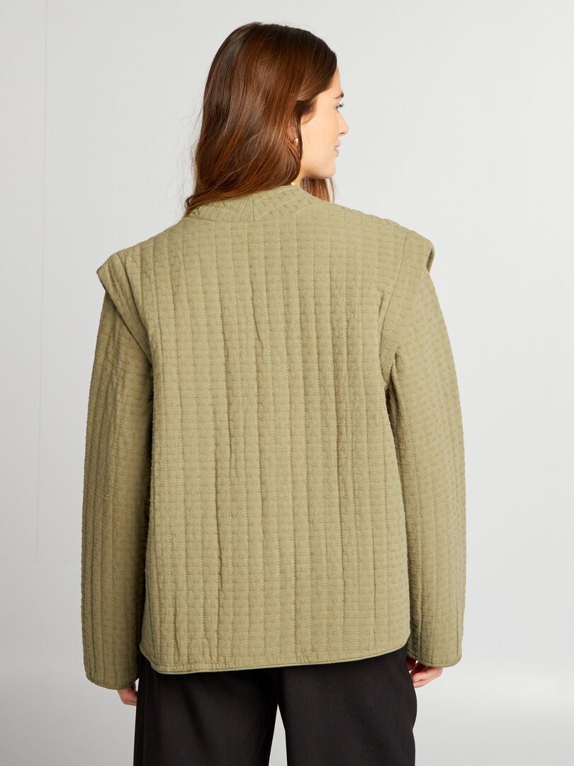 Chaqueta acolchada - VERDE