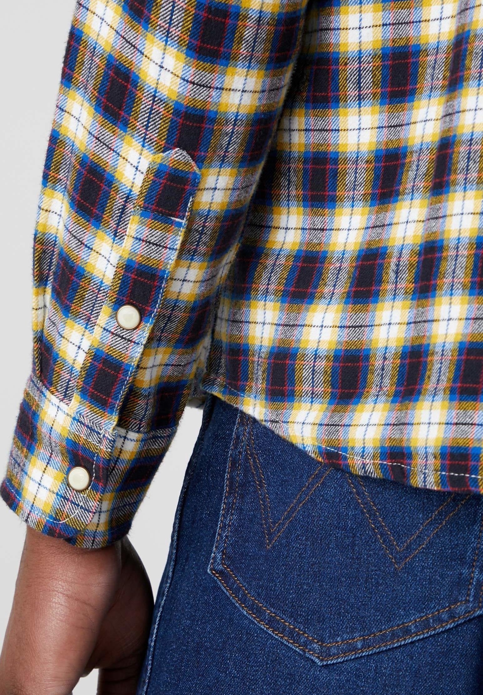 Wrangler-skjorte - mørkeblå