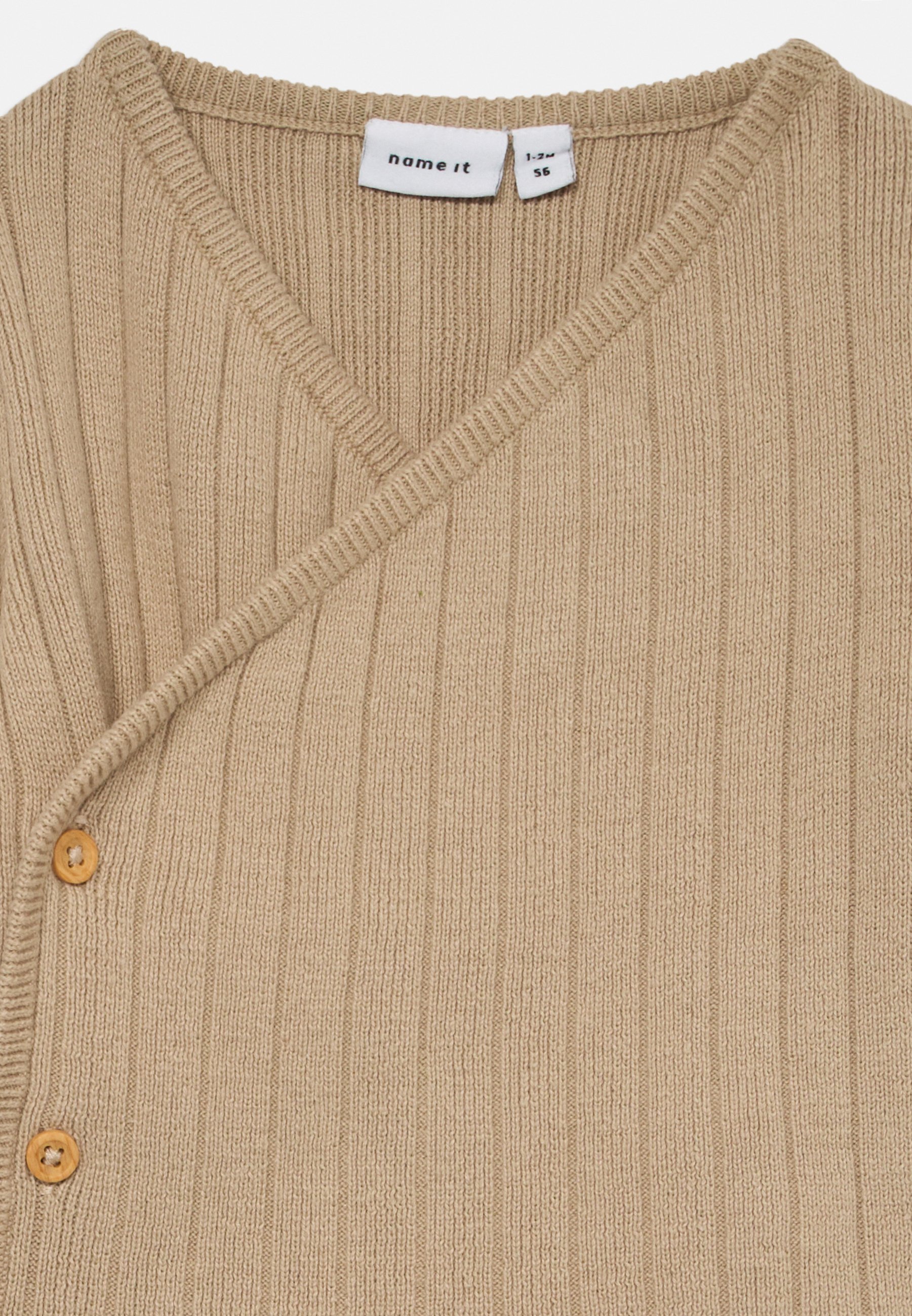 Baptisez-le NBNOMUN WRAP UNISEX - Cardigan - Island Fossile