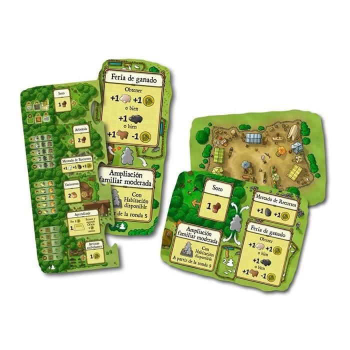 Jeu de société Agricola - Lookout Games - Édition 15ème anniversaire - Espagnol
