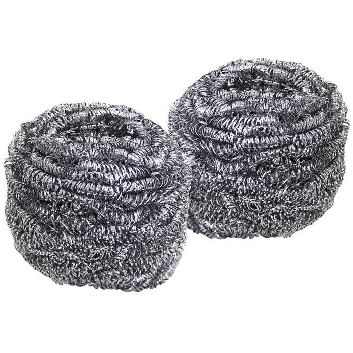 Set of 2 stainless steel sponges Fackelmann Tecno