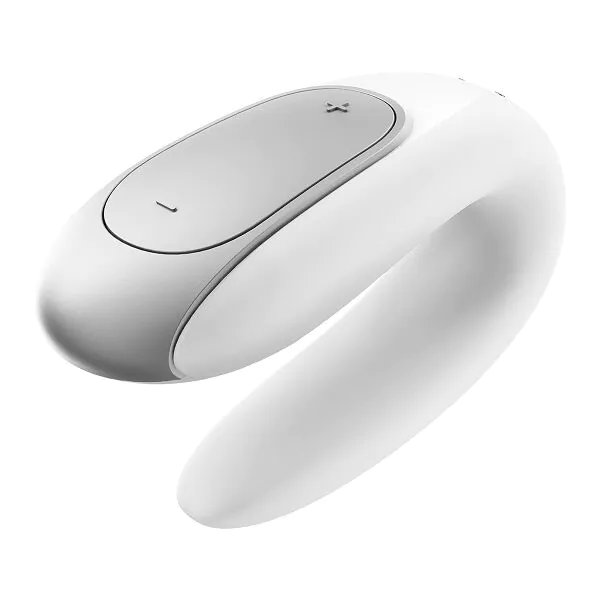 Satisfyer Masażer Double Fun Connect App White
