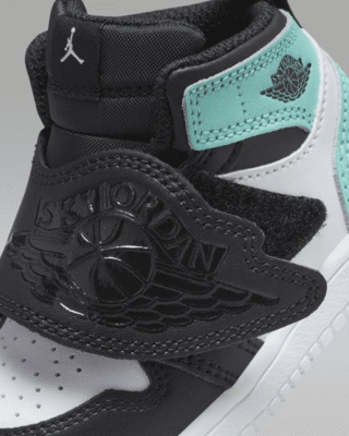 Sky Jordan 1 Baby and Toddler Shoe