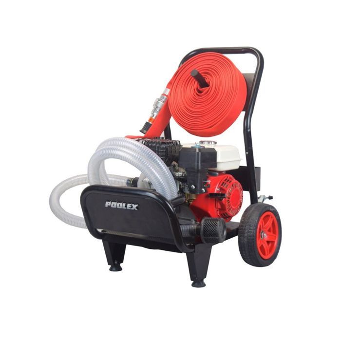 Pool Sam - Poolex bosbrandpomp - Capaciteit 16 m³/u - 4 uur autonomie - 25 m slanglengte - Afstand