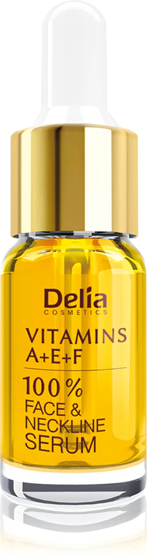 Delia Cosmetics Professional Face Care Vitamins A+E+F anti-rimpelserum voor gezicht en hals