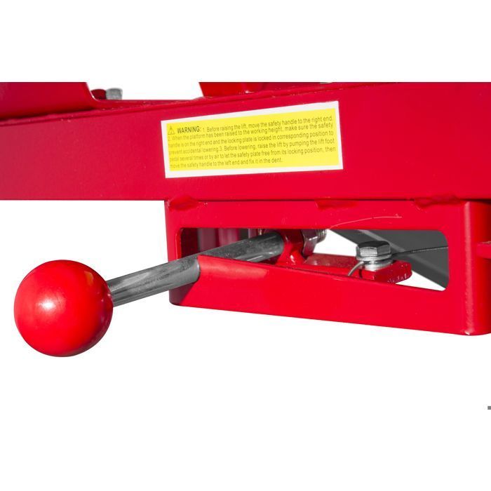 Pont élévateur moto pneumatique 700kg 1995x710mm  MW Tools WT700P