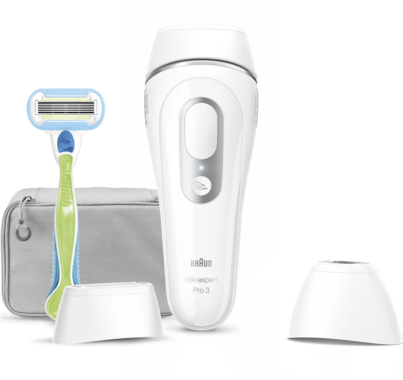 Braun Silk-expert PRO 3 IPL3122 IPL-epilator voor lichaam, gezicht, bikinilijn en oksels