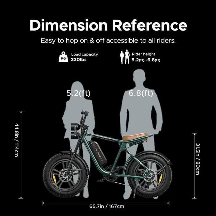 ENGWE M20 Electric Fat Bike Mountain Bike, 20 Inch, 48V 13Ah, 120km Range, Full Suspension, Shimano 7-Speed, White