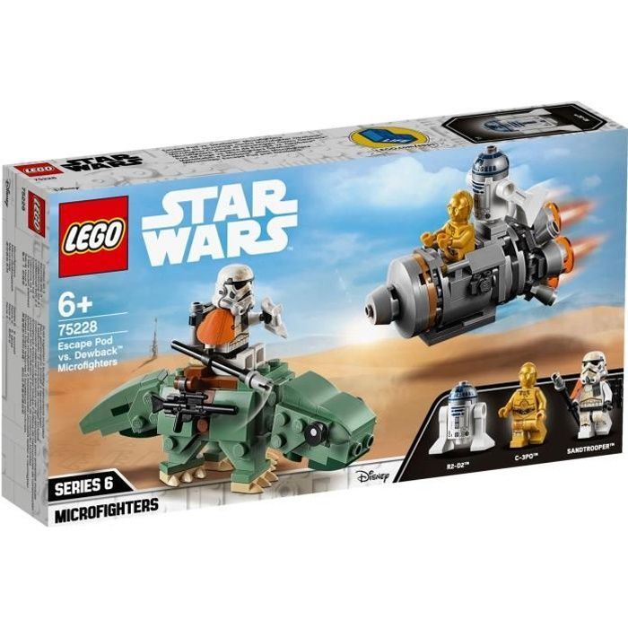 LEGO Star Wars™ 75228 Escape Pod vs. Dewback™ Microfighter