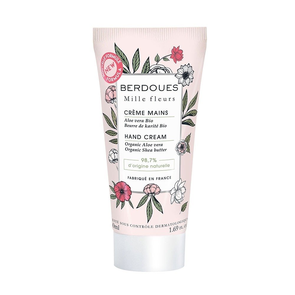 Berdoues losjon za roke in krema za roke Mille Fleurs - 50 ml