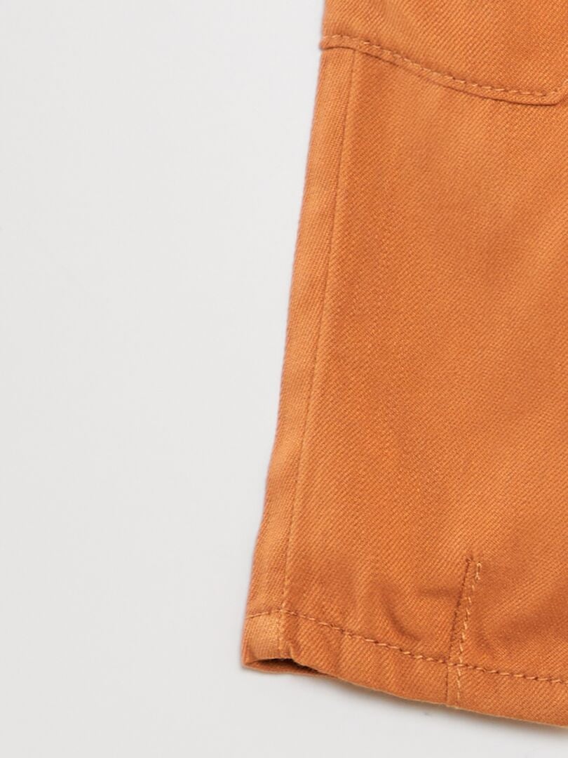 Lichtgewicht broek met meerdere zakken - ORANJE