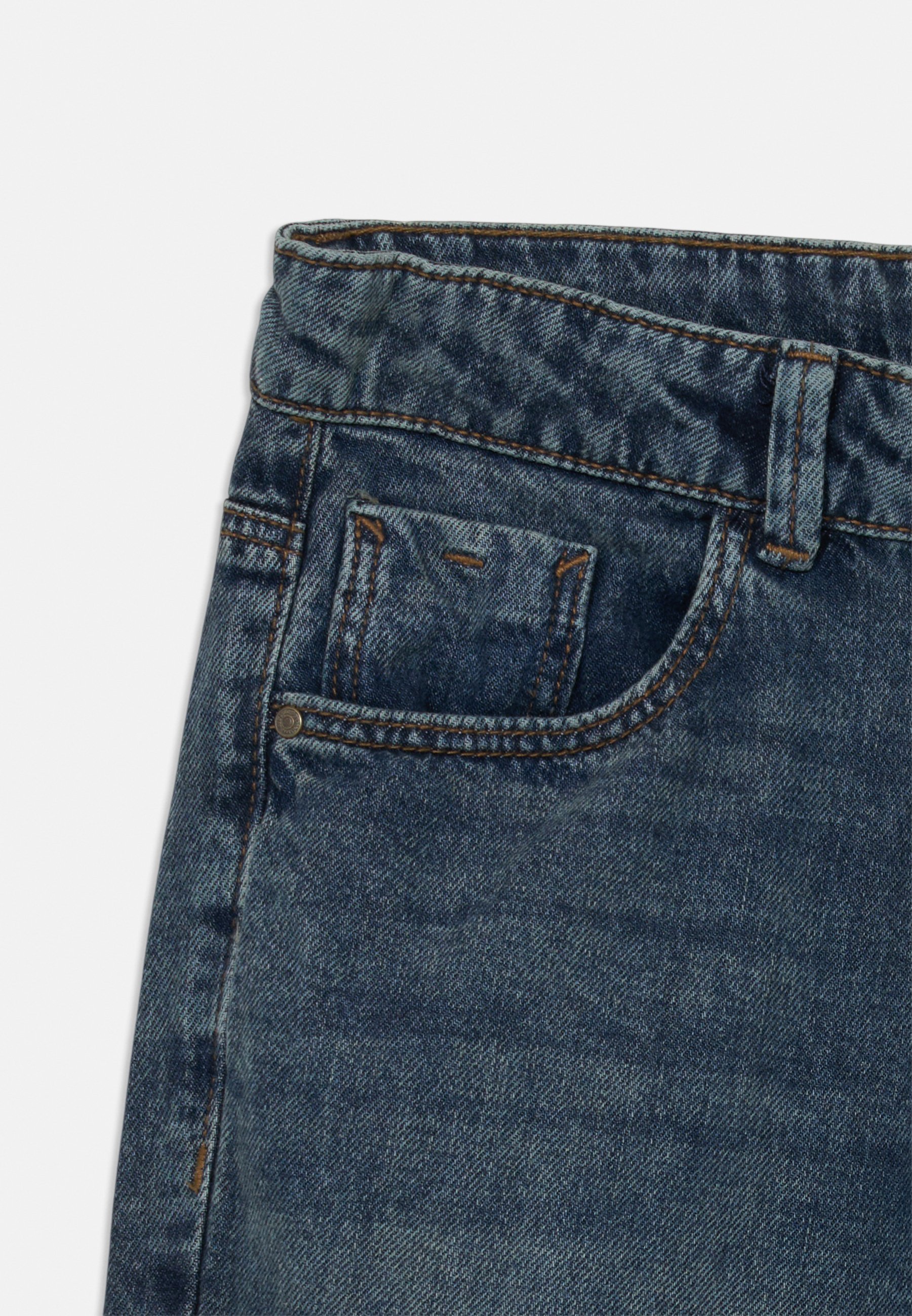 Noem het NKFROSE WIDE - Relaxed fit jeans - vintage donkerblauwe denim