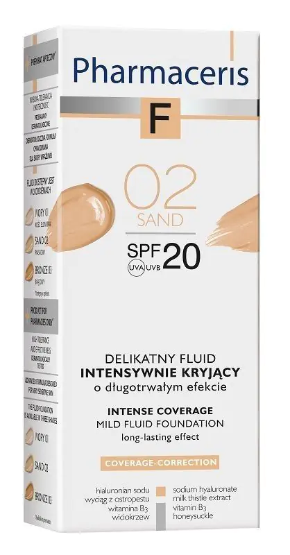 Pharmaceris F Fluid intensywnie korygujący 02