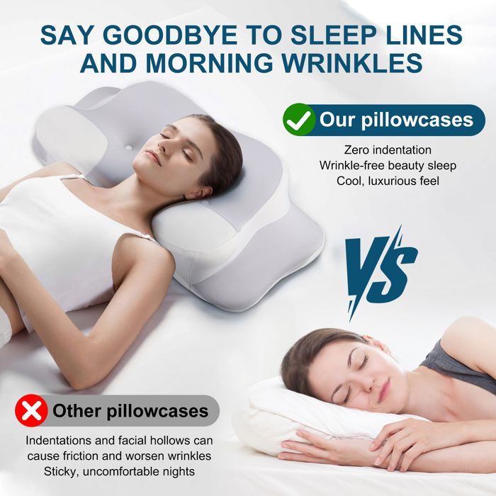 Cuscino ortopedico in memory foam, anti-russamento e per apnea posizionale, ideale per chi dorme supino o sul fianco.