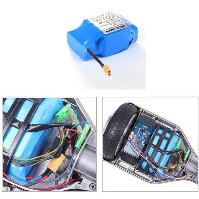 Batería de 36 V 4400 mAh 58*85*135 mm Pr 6'' 8'' 10'' Hoverboard Scooter Smart Balancing DIY Monocycle (patinete no incluido)