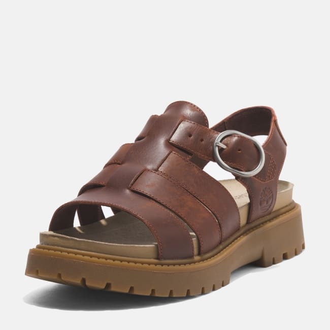 Sandalo Fisherman Clairemont Way da Donna in                rosso scuro