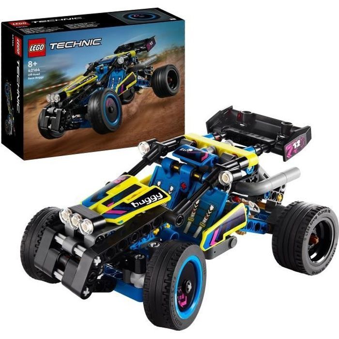 LEGO® 42164 Technic Buggy da corsa fuoristrada, veicolo da rally, giocattolo da costruzione per auto da corsa