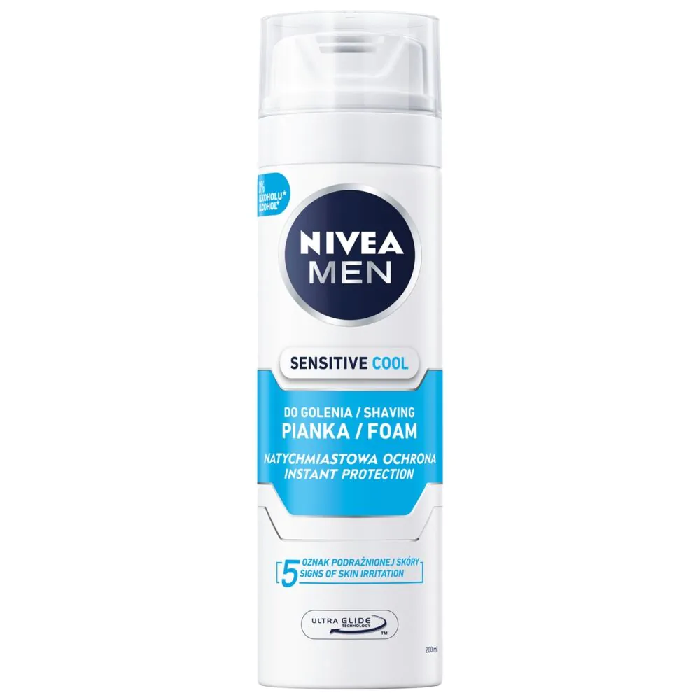 NIVEA Men Pianka do golenia Chłodząca Sensitive