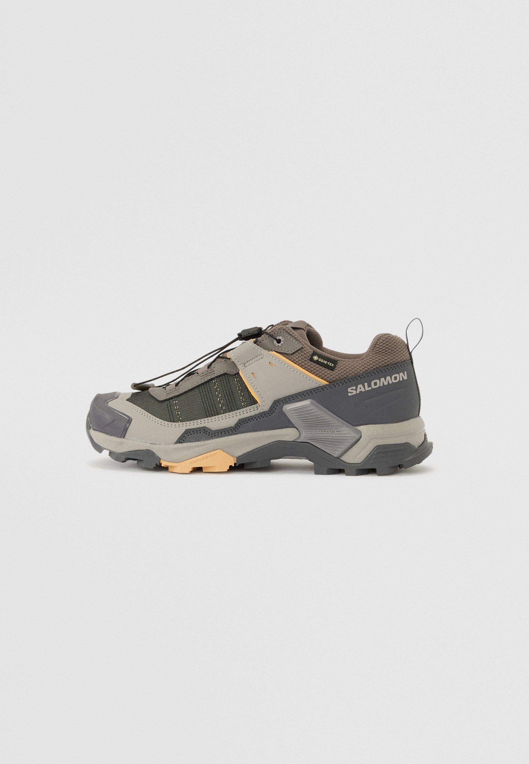 Salomon X ULTRA 5 GTX - Wandelschoenen - plum kitten/nine iron/soft clay