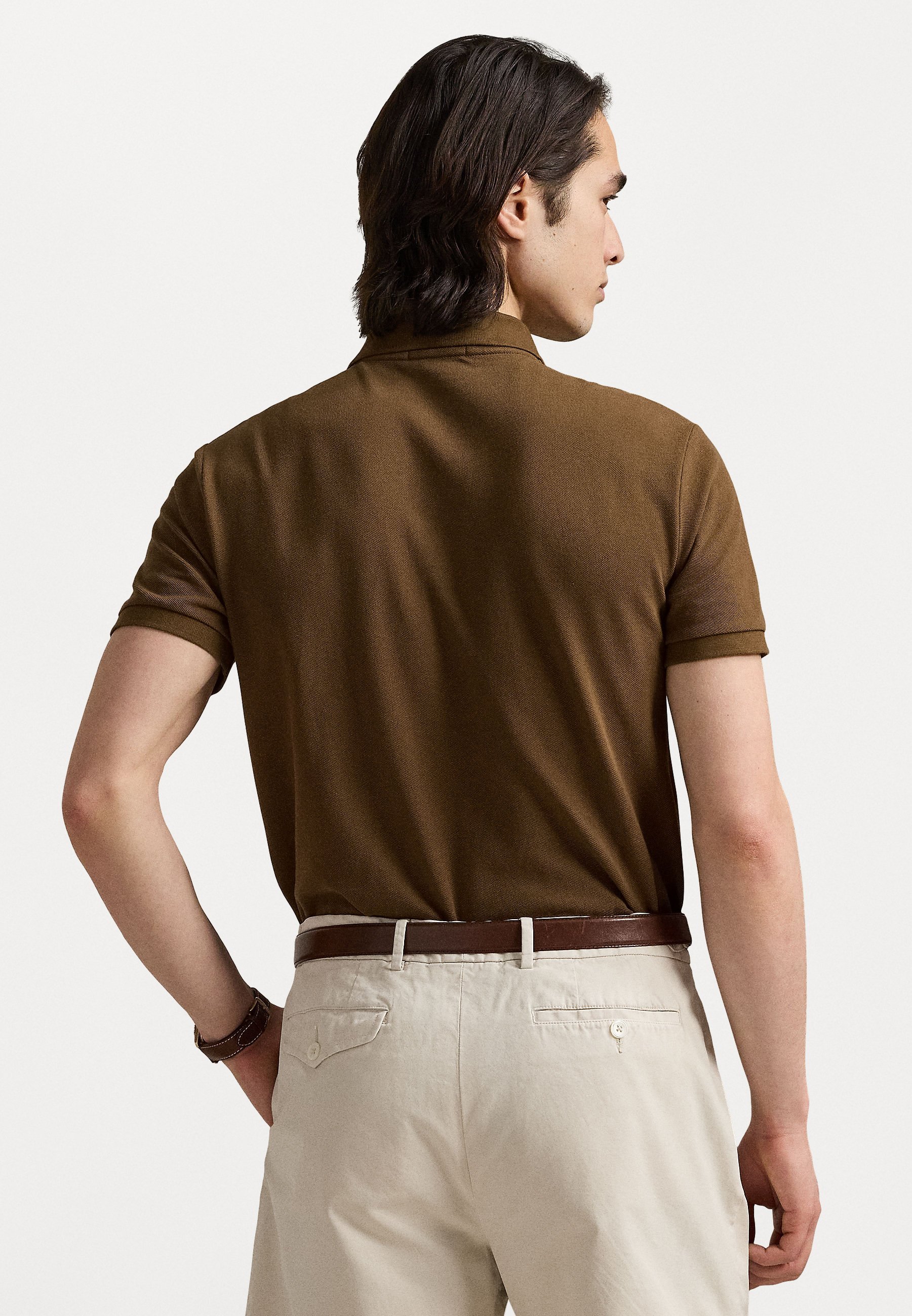 Polo Ralph Lauren Polo shirt met korte mouwen - naturel bruin