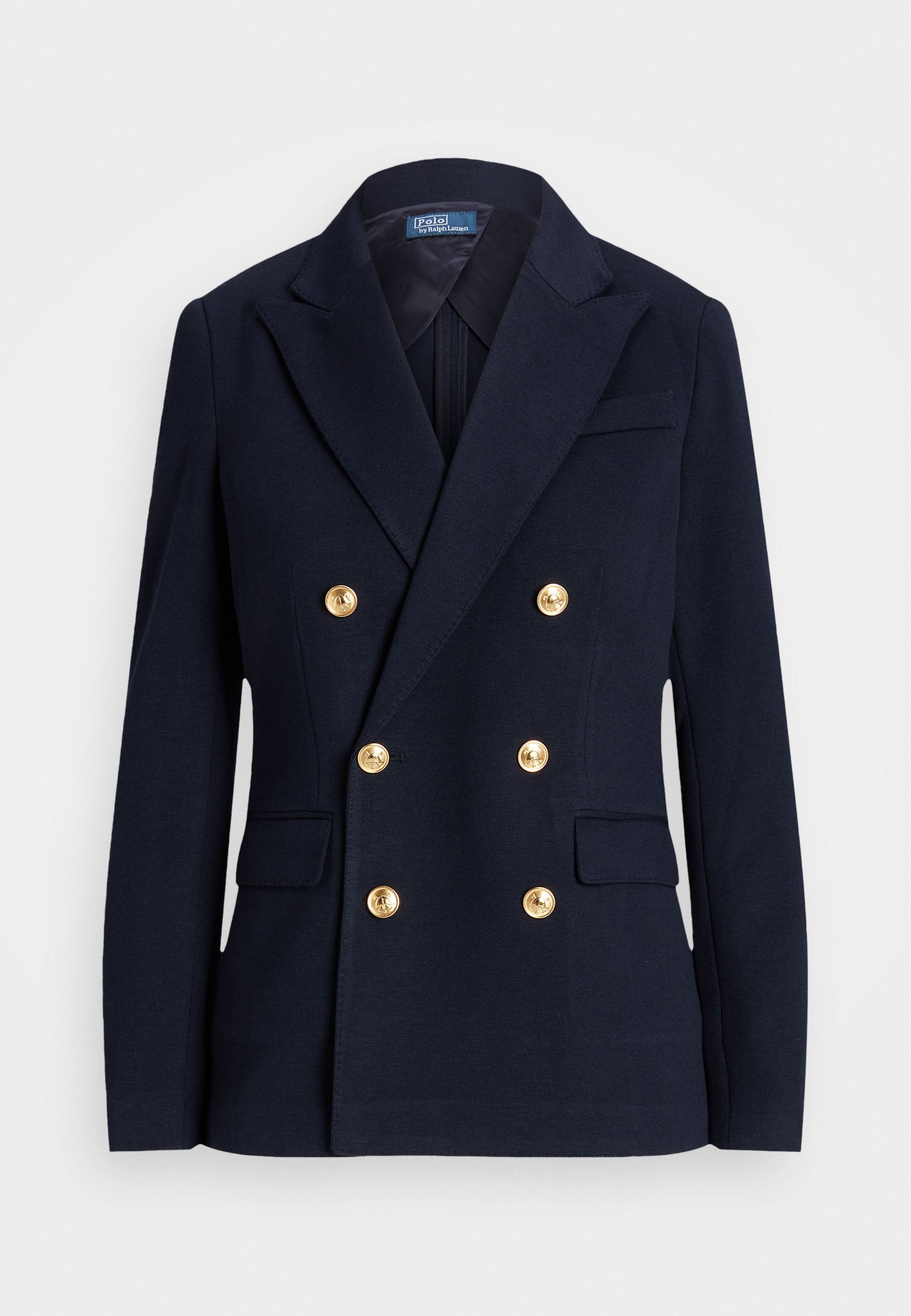 Polo Ralph Lauren DOUBLE BREASTEAD KNIT BLAZER - Sako - black