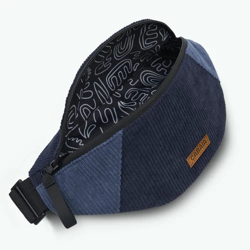 Cabaia Kleine blaue Gürteltasche von Caen