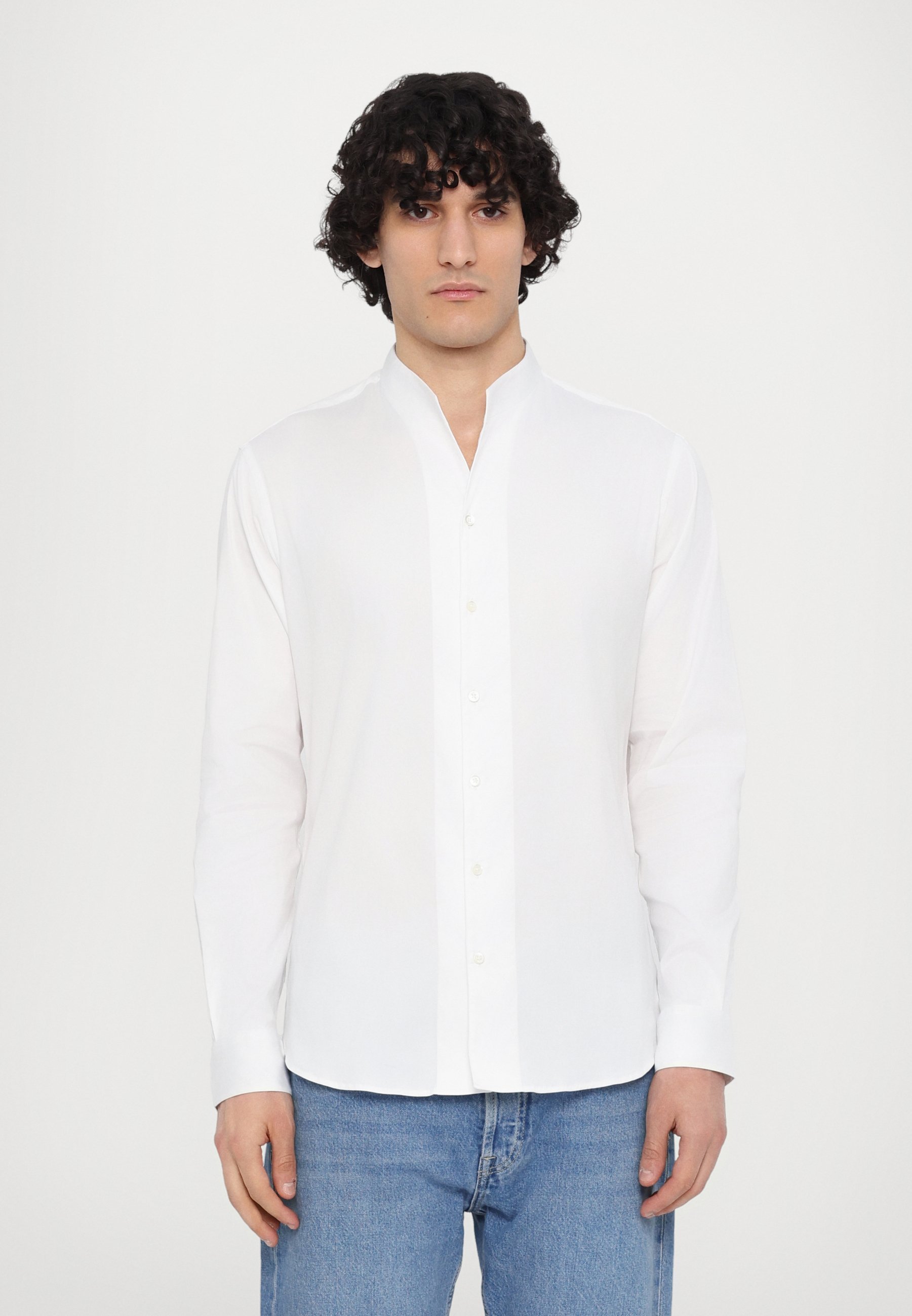 Emporio Armani OVERHEMD - Overhemd - stralend wit