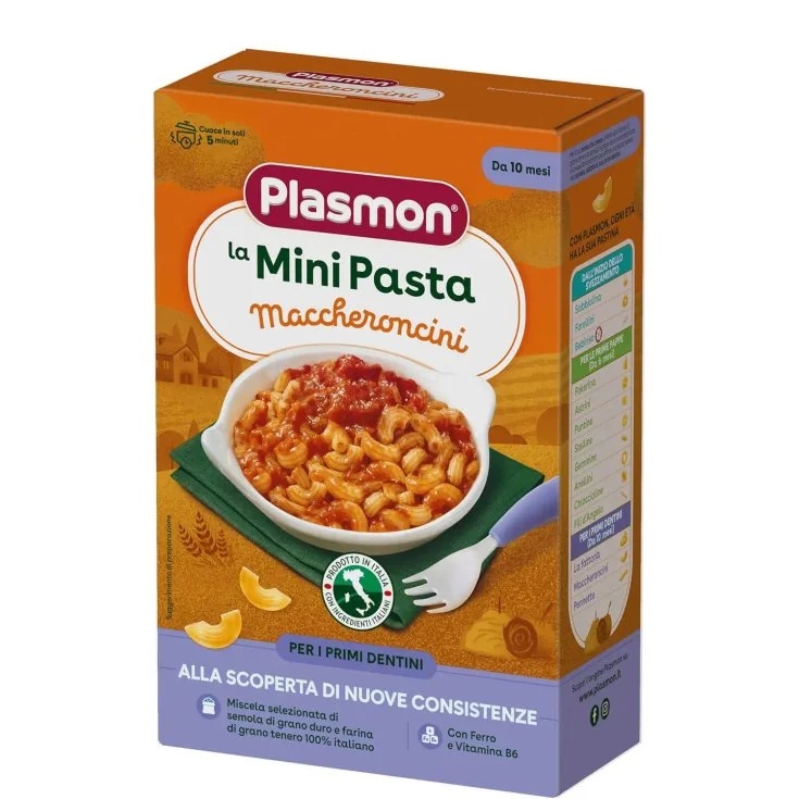 PLASMON Plasmon Pastina Junior Maccheroncini 340 G