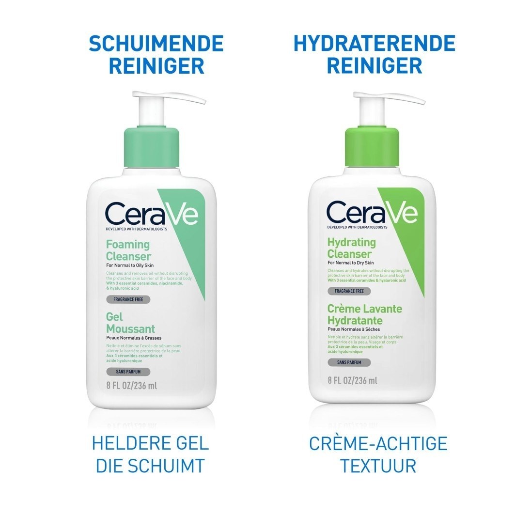 „CeraVe“ valomasis gelis, putojantis valiklis – 236 ml