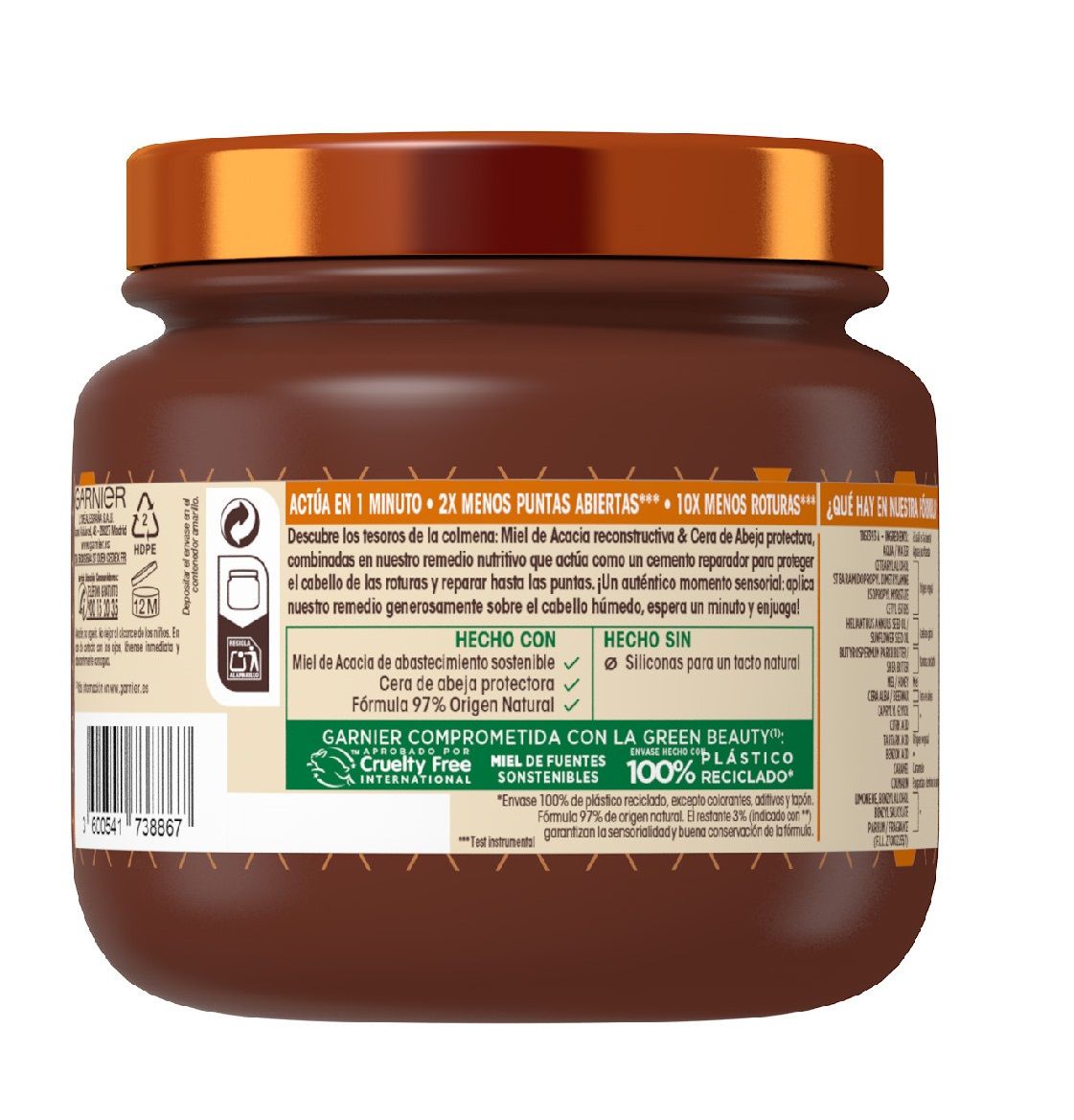 Original Remedies Honey Treasures maska za kosu Maske za kosu