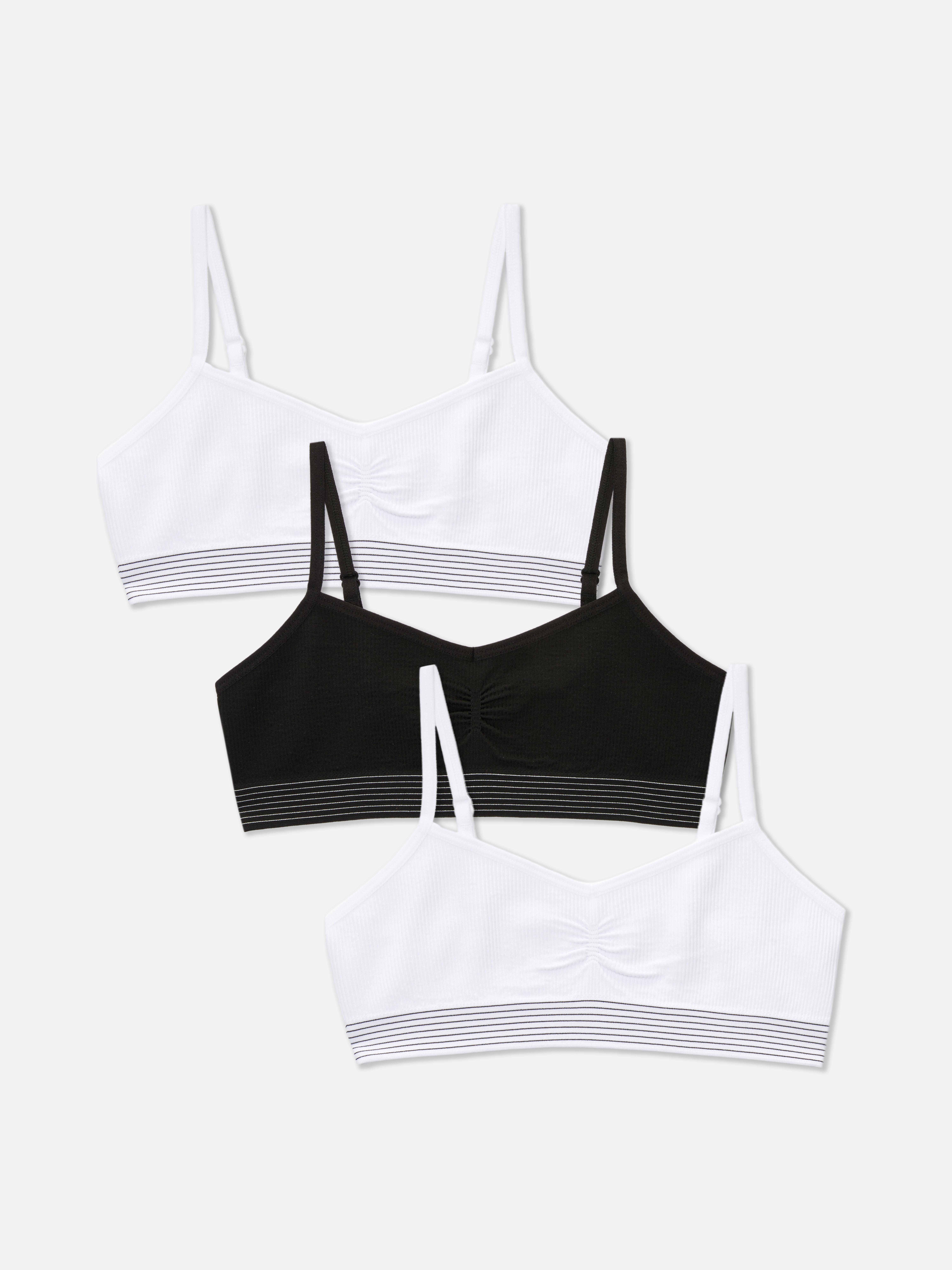 Korte hemdjes, set van 3 Deze korte hemdjes zijn perfect als alledaagse basislaagjes