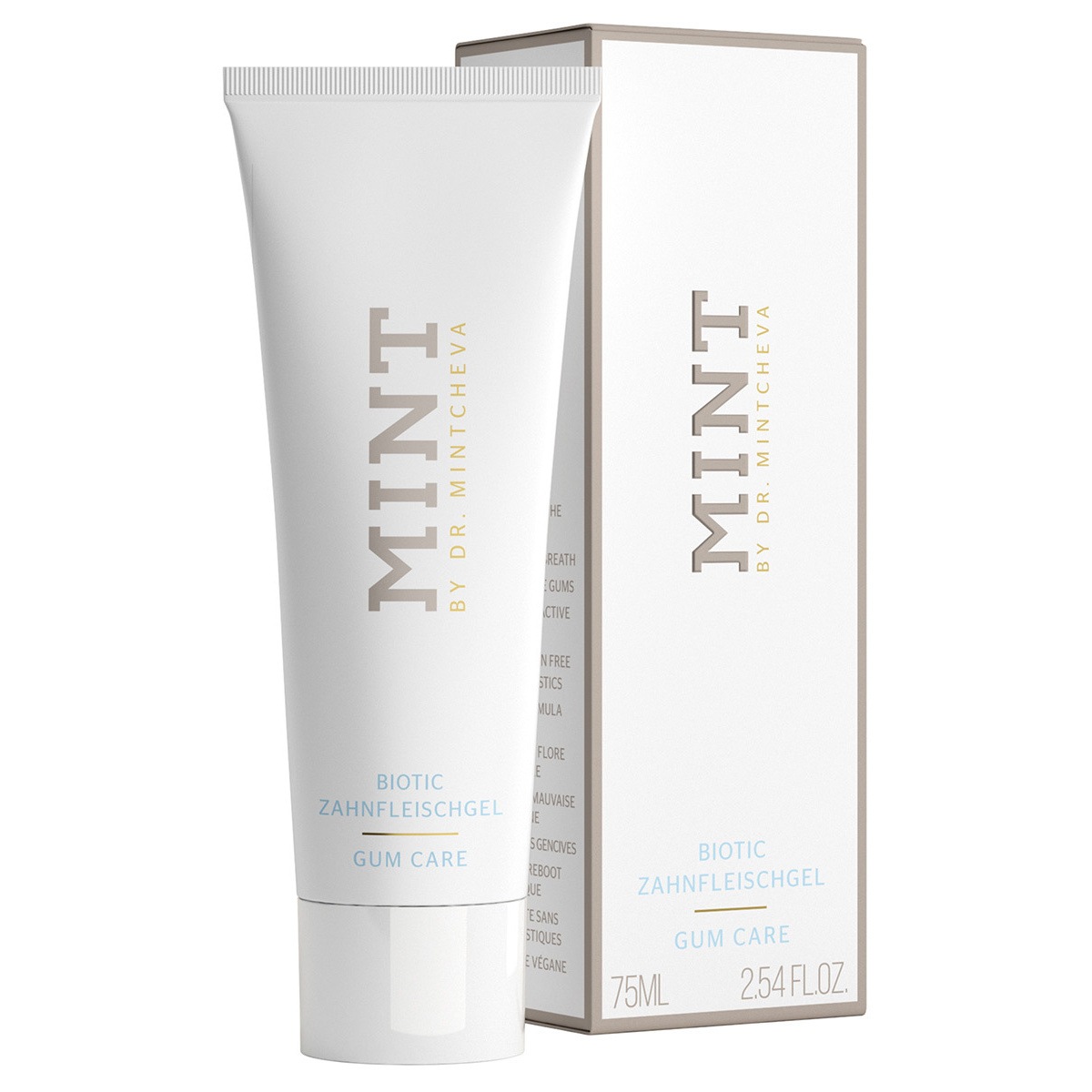 Mint av Dr. Mintcheva Munnskyll TANNKJØTTPLEIE BIOTIC - 75 ml
