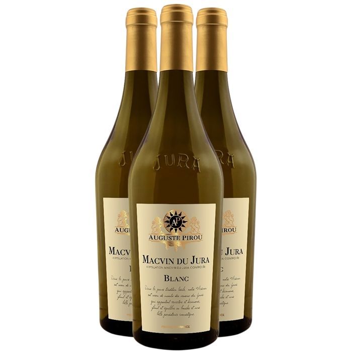 Auguste Pirou Macvin du Jura - Vin Blanc du Jura (3x75cl)