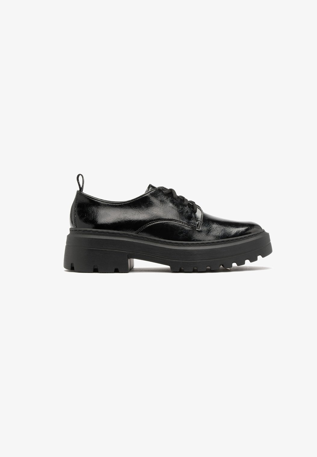 Chaussures à lacets décontractées RYŁKO - noires